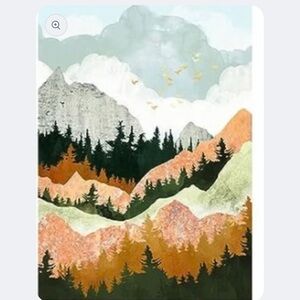 NWT Diamond Painting ZC022 Fall Landscape